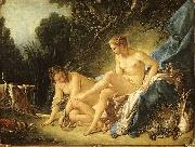 Francois Boucher Diana Leaving her Bath oil painting reproduction